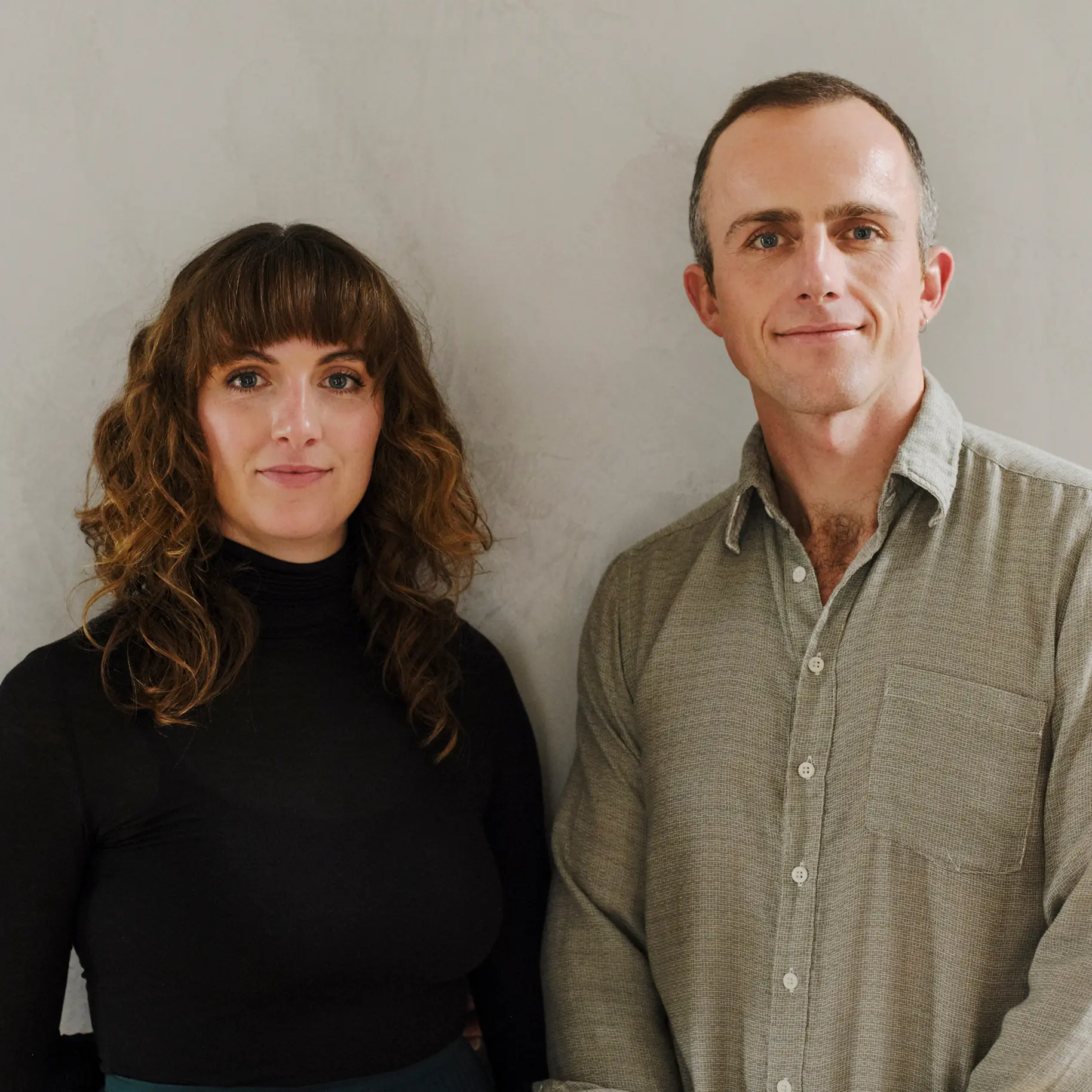 A portrait of Ennova founders Eilish Parsons and Samuel Harding