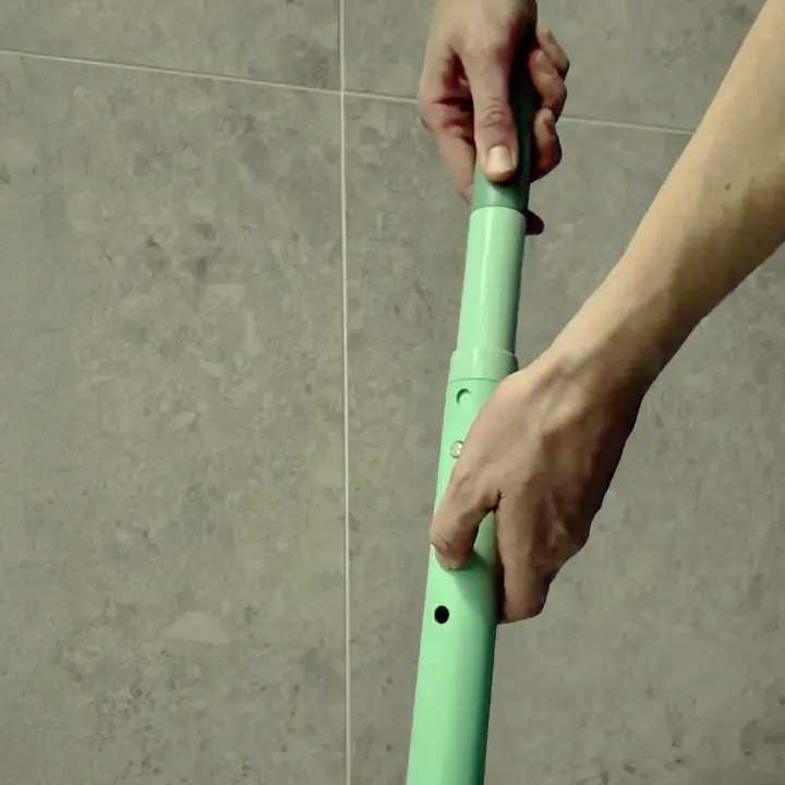 Oasis Shower Chair showing the height adjustable legs